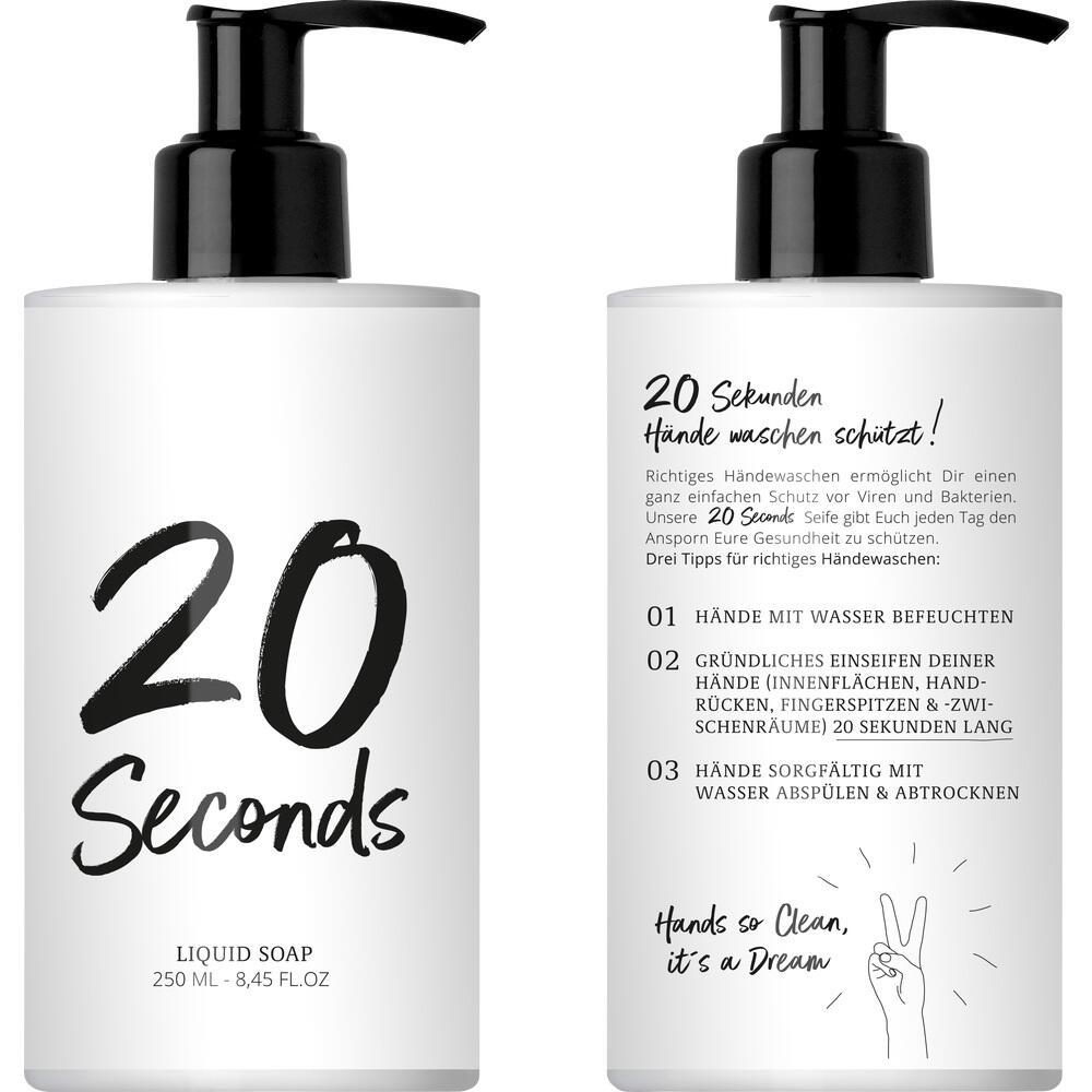 20 SECONDS LIQUID SOAP